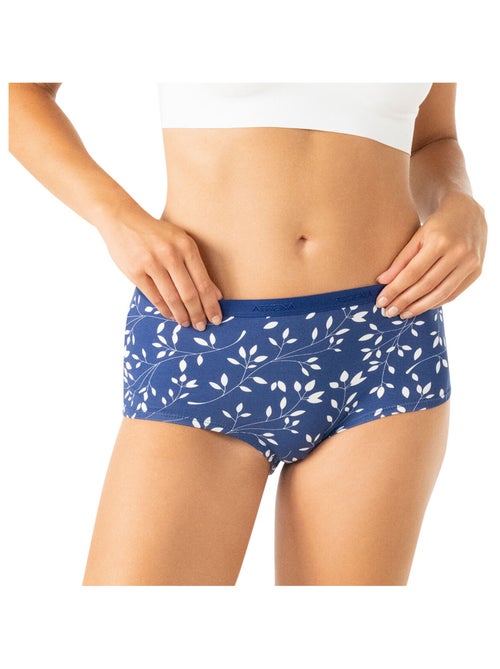 Lot de 6 boxers femme Ecopack Mode Athena - Kiabi