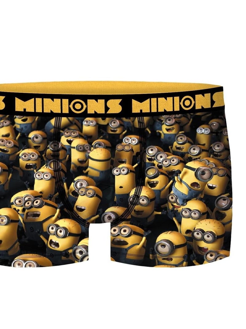 Lot de 6 Boxers garçon Despicable Me Les Minions Noir - Kiabi