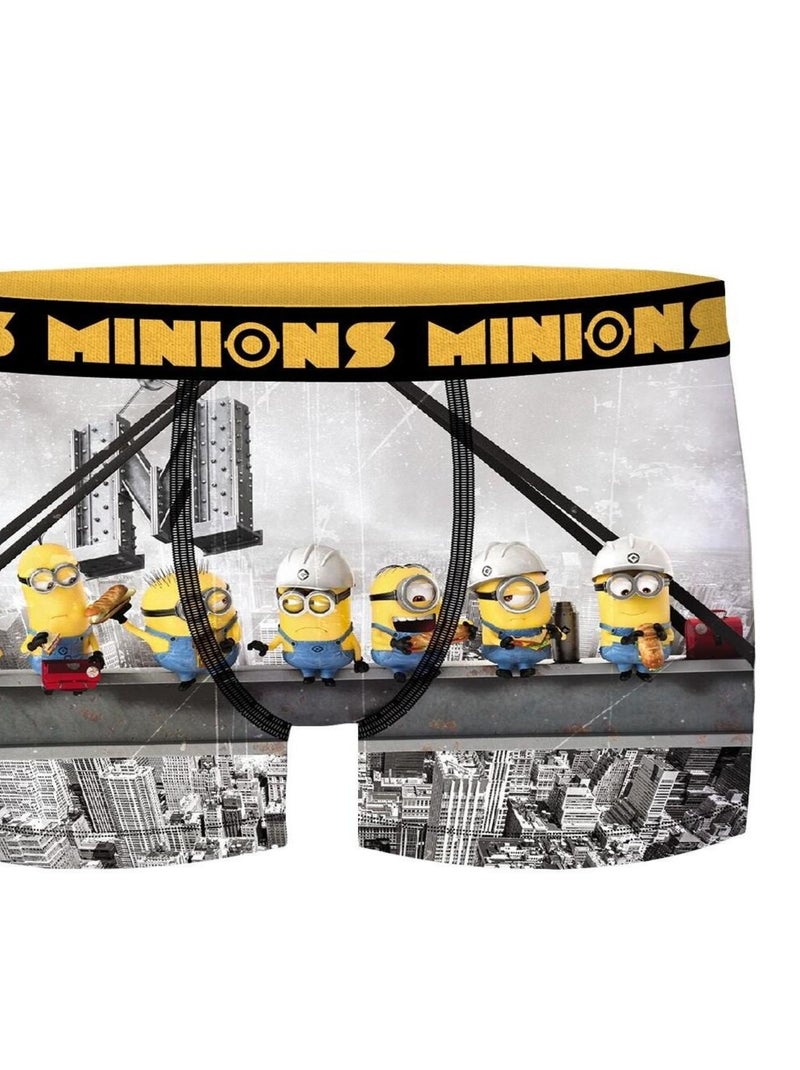 Lot de 6 Boxers garçon Despicable Me Les Minions Noir - Kiabi