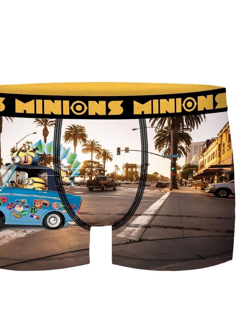 Lot de 6 Boxers garçon Despicable Me Les Minions Noir - Kiabi