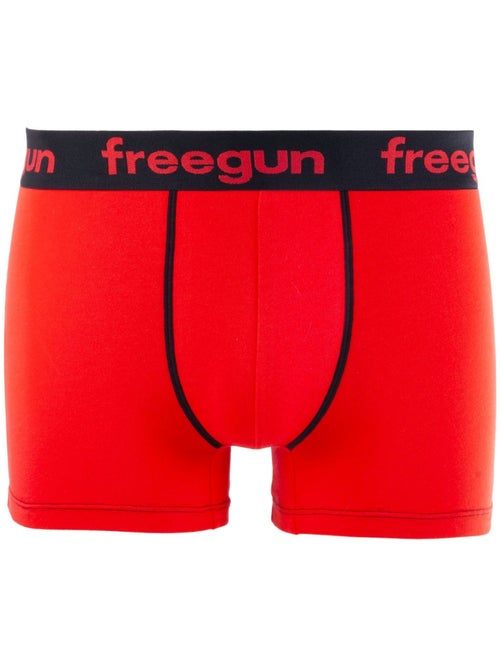 Lot de 6 boxers garçon en Coton Freegun - Kiabi Lot de 6 boxers garçon en Coton Freegun - Kiabi