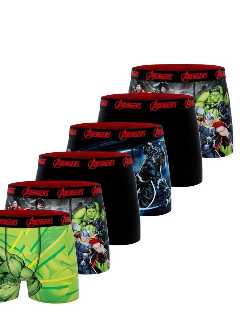 Marvel Garçons Maillot De Bain 2 Pièces Avengers - Bleu Rouge Super Héros