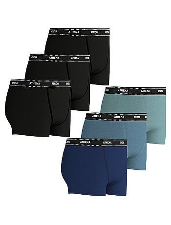 Lot de 6 boxers garçon My Petit Prix Athena