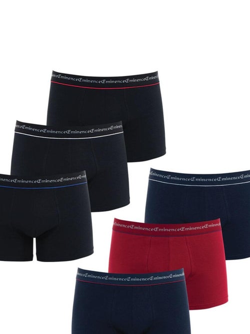 Lot de 6 boxers homme Business - Kiabi