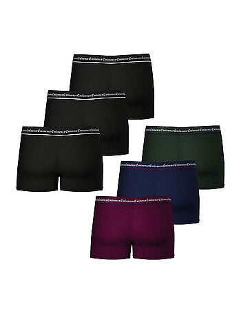 Lot de 6 boxers homme business eminence