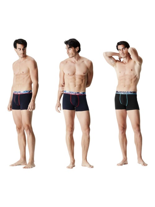 Lot de 6 boxers homme ceinture sublimation Serge Blanco Serge Blanco - Kiabi