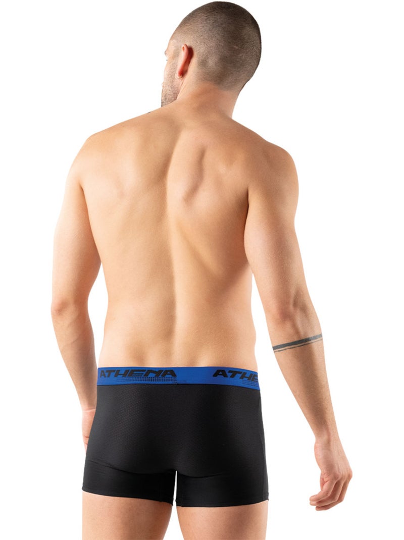 Lot de 6 boxers homme Daily Sport Air Athena Noir Gris Bleu - Kiabi