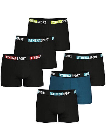 Lot de 6 boxers homme Daily Sport Athena