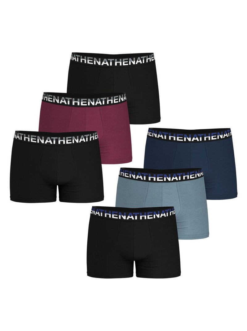 Lot de 6 boxers homme Eco Pack Noir - Kiabi