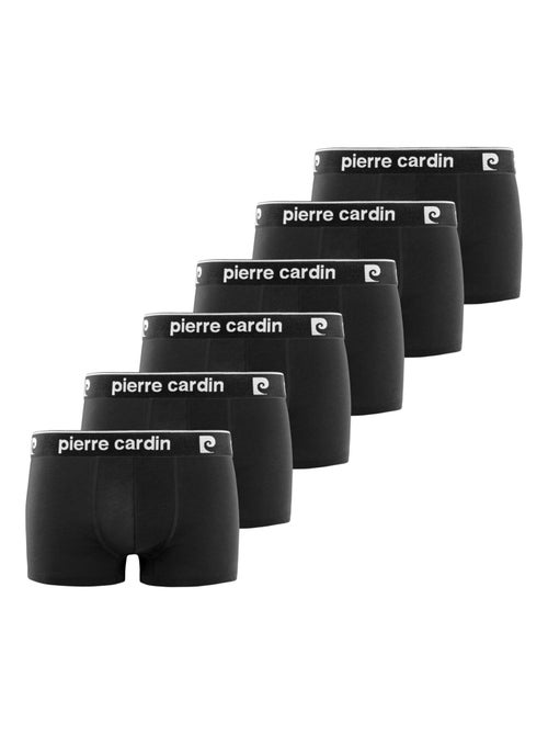 Lot de 6 boxers homme en coton Basic Pierre Cardin - Kiabi