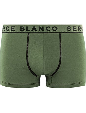 Lot de 6 boxers homme en coton Casual Serge Blanco