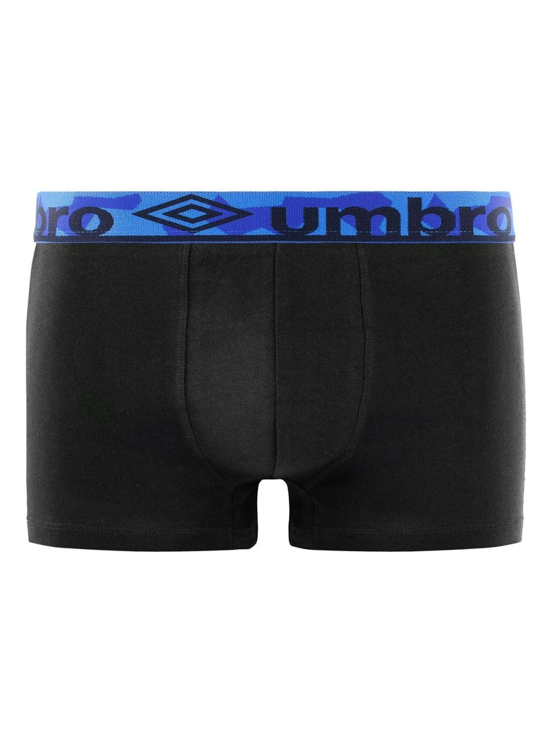 Lot de 6 boxers homme en coton Force Umbro Noir - Kiabi