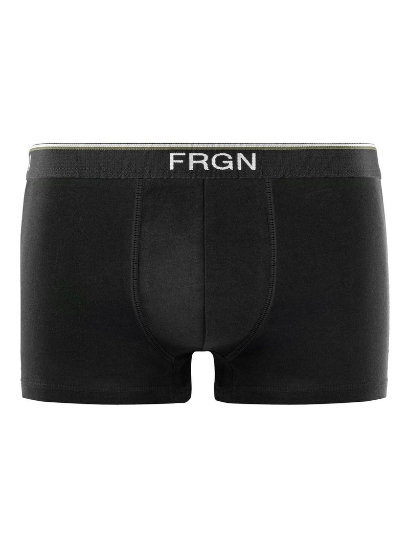 Lot de 6 boxers homme en coton FRGN Line Freegun Noir Gris - Kiabi