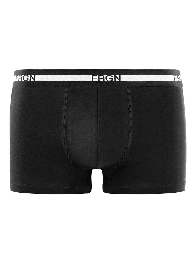 Lot de 6 boxers homme en coton FRGN Sporty Freegun Noir - Kiabi