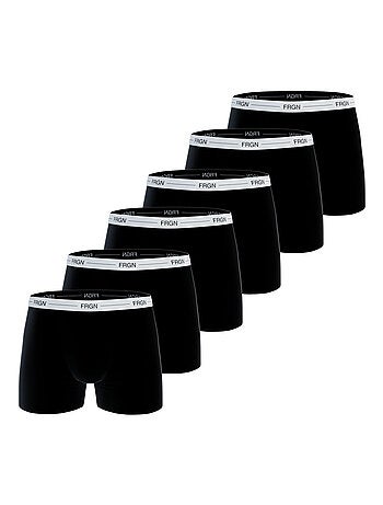 Lot de 6 boxers homme Freegun Freegun