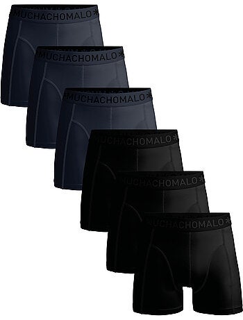 Lot de 6 boxers homme Muchachomalo