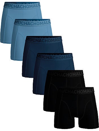 Lot de 6 boxers homme Muchachomalo