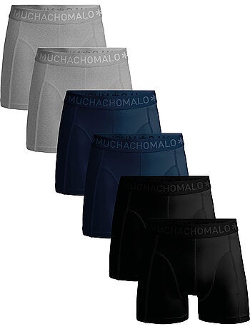 Lot de 6 boxers homme Muchachomalo