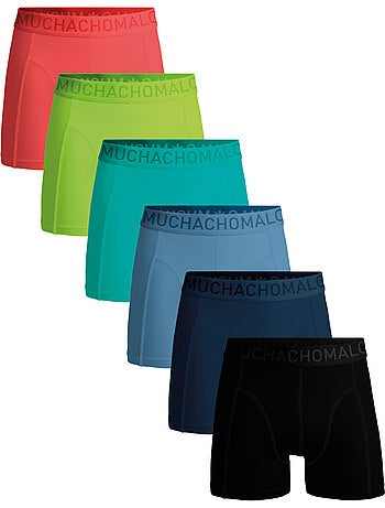 Lot de 6 boxers homme Muchachomalo