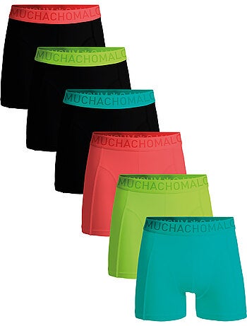 Lot de 6 boxers homme Muchachomalo