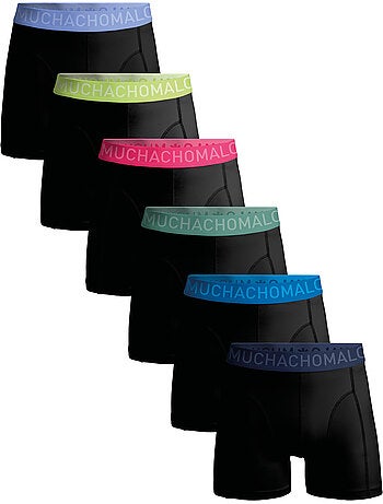Lot de 6 boxers homme Muchachomalo