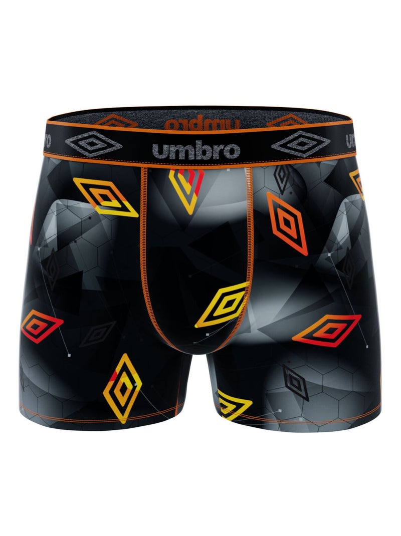 Lot de 6 boxers homme Speed Umbro Noir - Kiabi