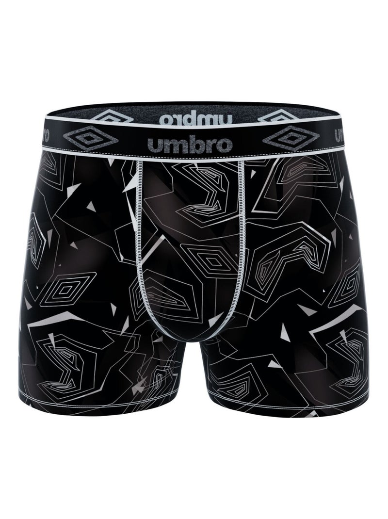 Lot de 6 boxers homme Speed Umbro Noir - Kiabi