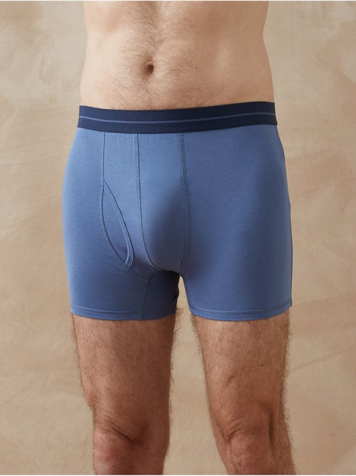 Lot de 6 boxers ouverts maille jersey - DAXON - Kiabi