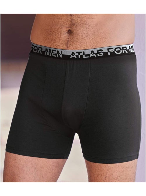 Lot de 6 boxers stretch unis atlas for men   - atlas for men - Kiabi