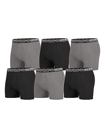Lot de 6 Boxers Stretch Unis Atlas For Men - ATLAS FOR MEN
