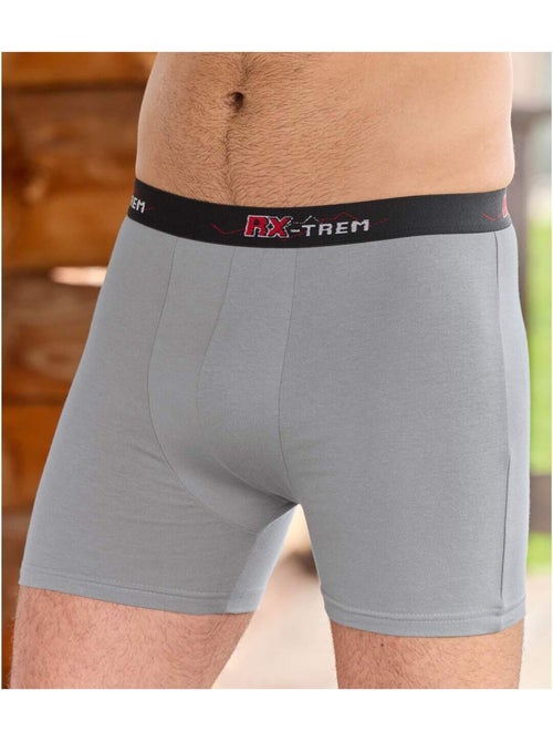 Lot de 6 Boxers Stretch Unis RX-Trem  - ATLAS FOR MEN - Kiabi