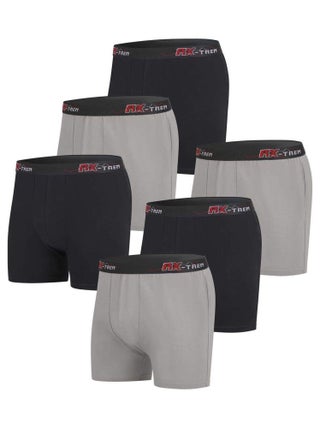 Lot de 6 Boxers Unis  - ATLAS FOR MEN