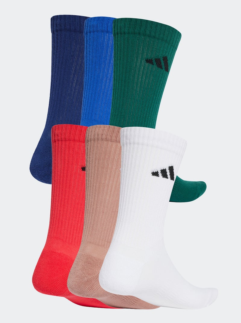 Lot de 6 chaussettes 'adidas' BLEU - Kiabi
