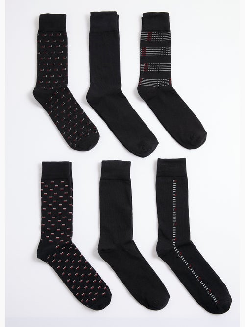 Lot de 6 Chaussettes classiques - AFIBEL - Kiabi