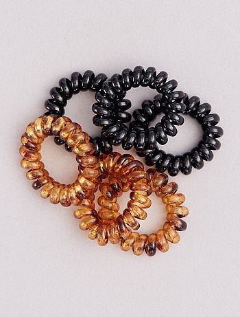 Lot de 6 chouchous tortis