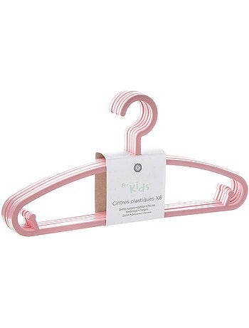 Lot de 6 cintres enfant avec encoches aast