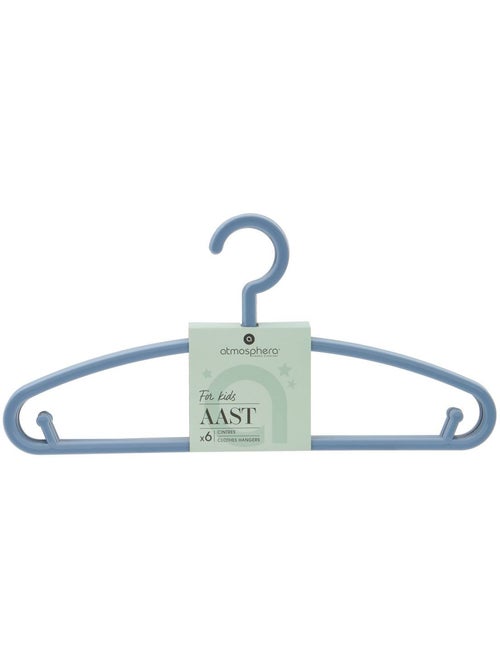 Lot de 6 cintres enfant avec encoches aast - Kiabi Lot de 6 cintres enfant avec encoches aast - Kiabi