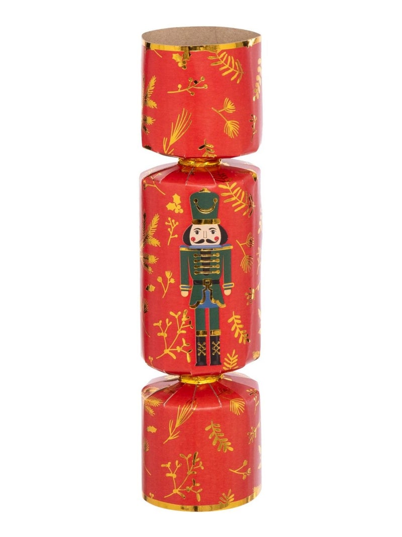 Lot de 6 crackers imprimés imprimé casse-Noisette Rouge - Kiabi