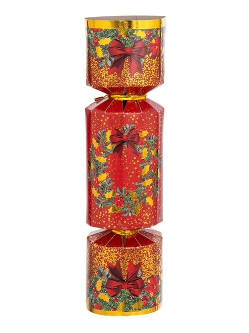 Lot de 6 crackers imprimés imprimé couronne de Noël - Kiabi