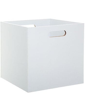 Lot de 6 cubes de rangement effet bois MIX'N MODUL