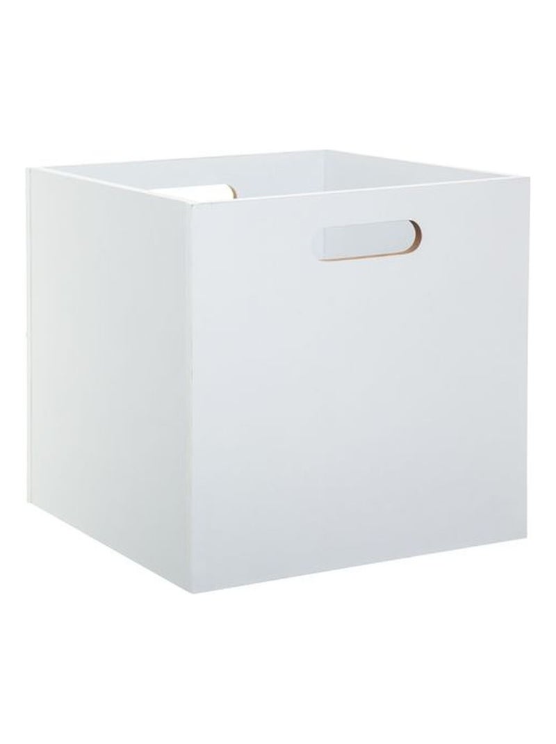 Lot de 6 cubes de rangement effet bois MIX'N MODUL Blanc - Kiabi