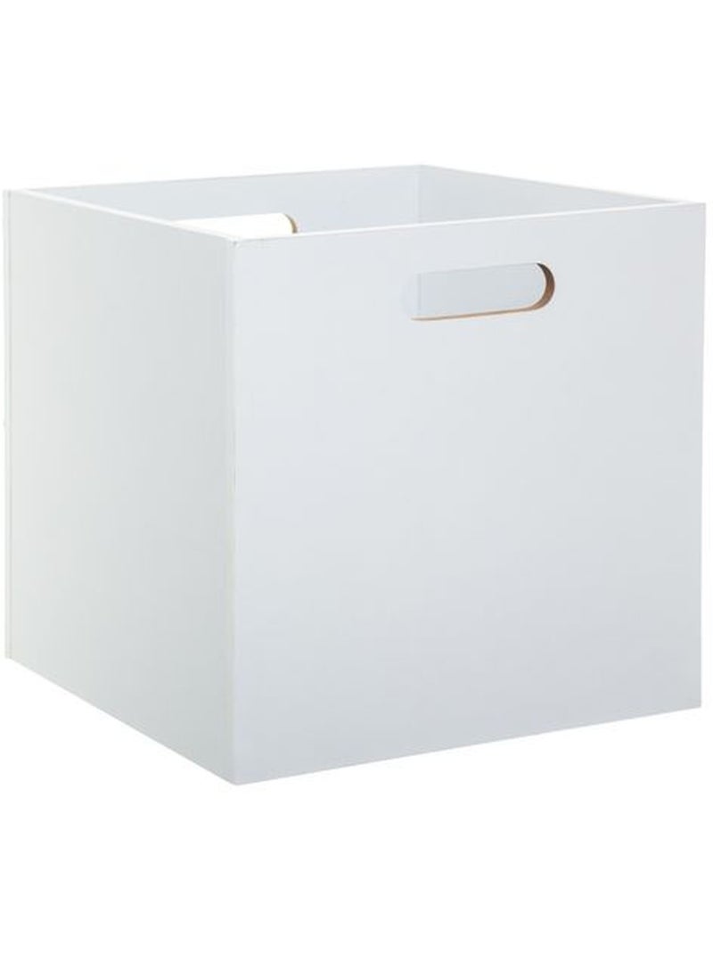 Lot de 6 cubes de rangement effet bois MIX'N MODUL Blanc - Kiabi