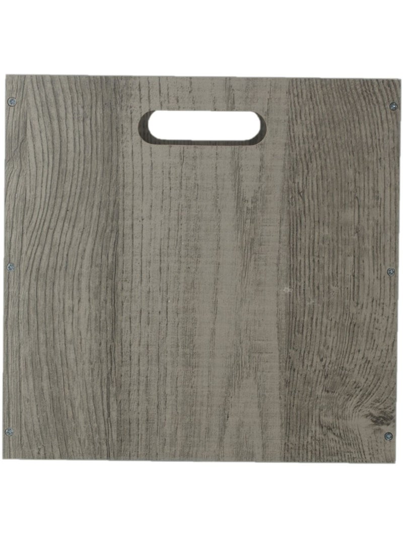 Lot de 6 cubes de rangement effet bois MIX'N MODUL Gris - Kiabi
