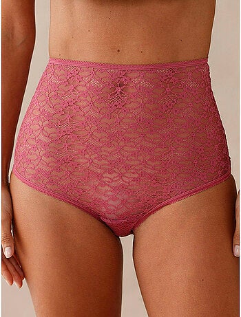 Lot de 6 culotte maxi dentelle - DAXON