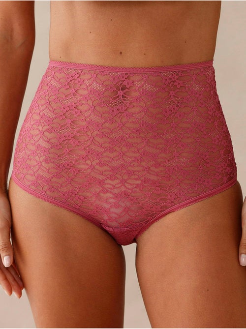 Lot de 6 culotte maxi dentelle - DAXON - Kiabi