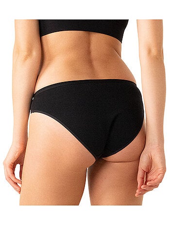 Lot de 6 culottes femme Ecopack Basic Athena