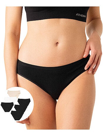 Lot de 6 culottes femme Ecopack Basic Athena