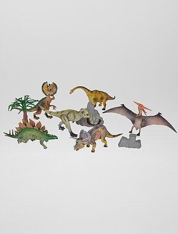 lot de 6 dinosaures - jouets - Kiabi