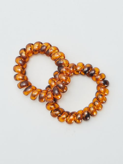 Lot de 6 élastiques tortis - Kiabi