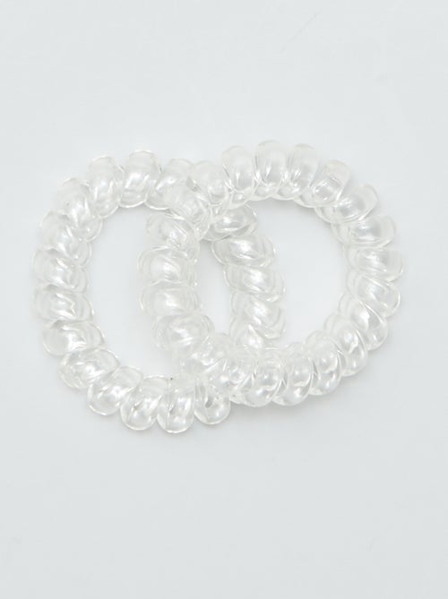 Lot de 6 élastiques tortis - Kiabi